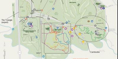 Mapa je Memorial park Houston